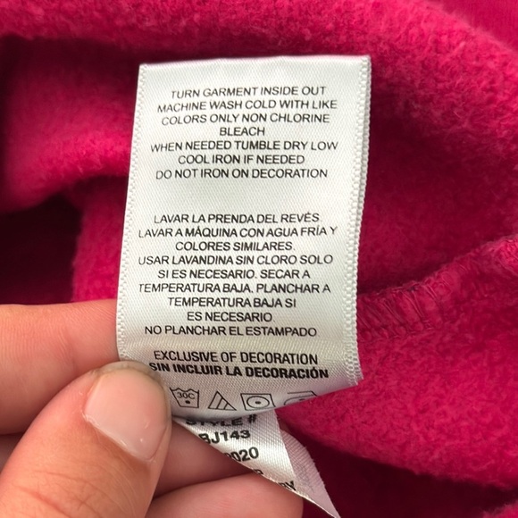 Champion pink crewneck women’s medium - Picture 9 of 15